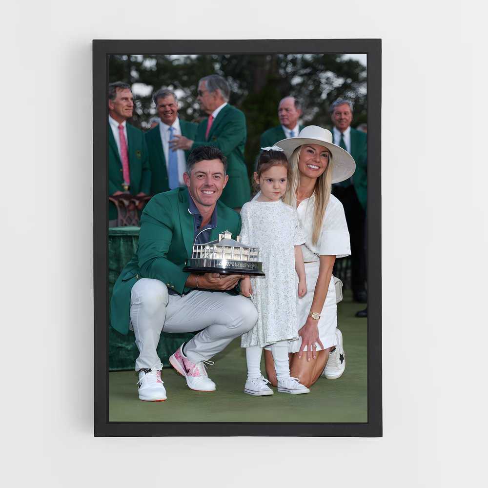 Poster La Victoire en Famille – affiche Golf (vue 2)